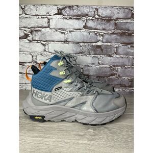 Hoka One One Anacapa Mid GTX Gray Blue Hiking Boots 1122018-SBCRL Men 11.5D US